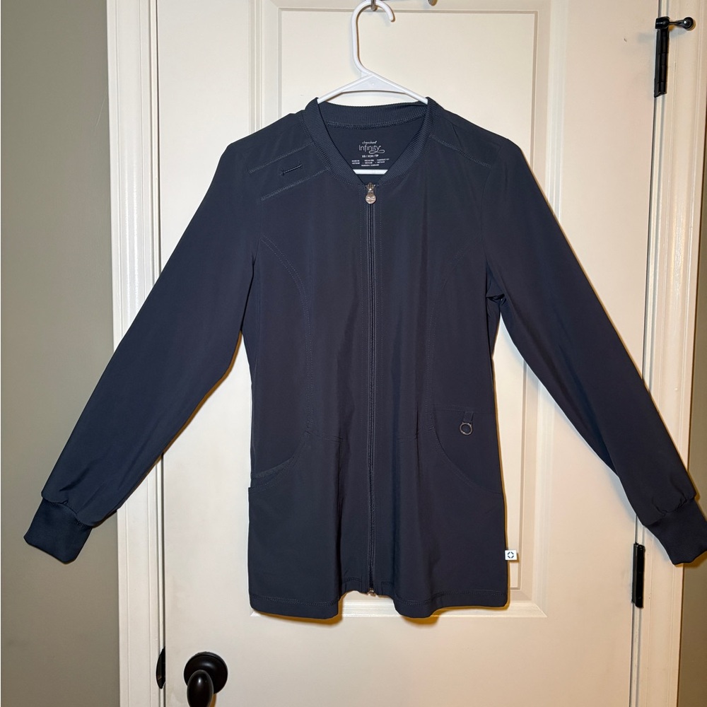 Cherokee Women's Dark Gray Utility Jacket